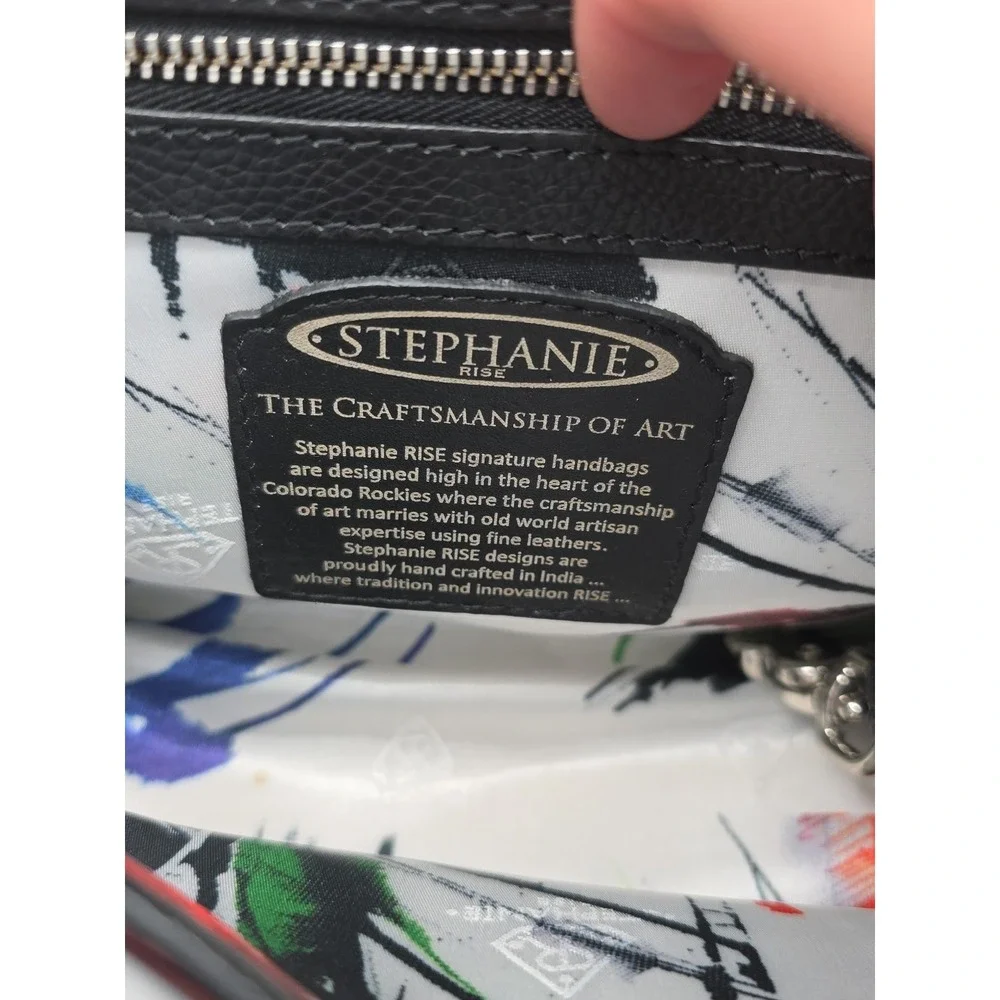 Stephanie rise Colorado Crossbody bag with K.YNEZ Truly Blue‎